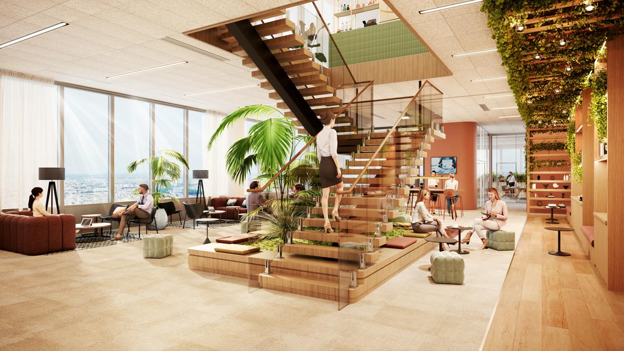 Bureau La Défense 20438m² Location bureau Courbevoie Hauts-de-Seine OLBUR2100290 9